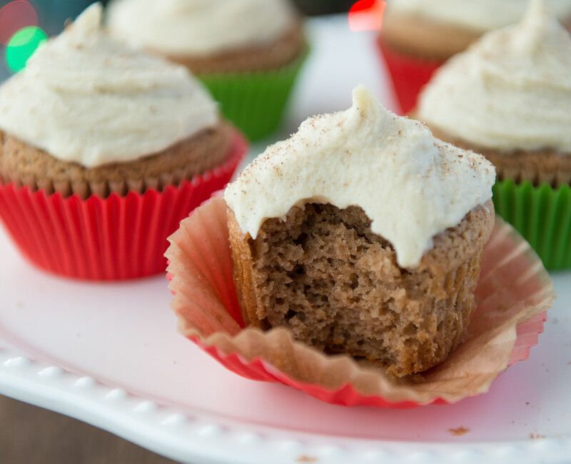 Grain-Free Chai Spice Cupcakes