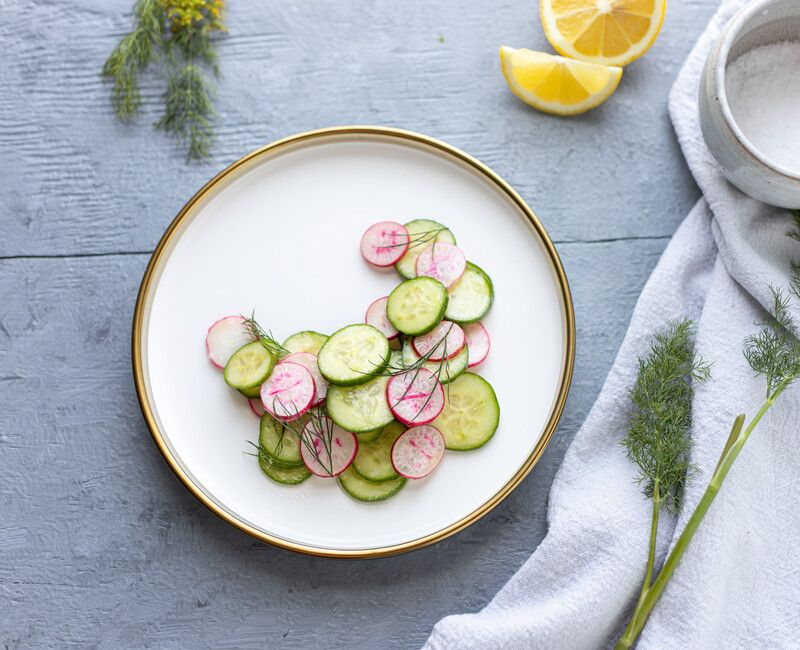 Cucumber and Radish Salad