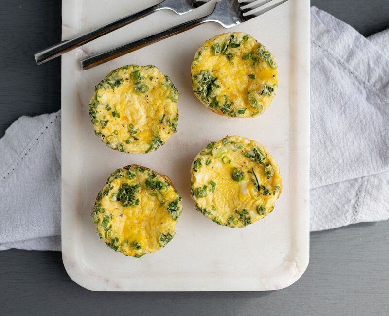 Ham and Cheese Egg Muffins 