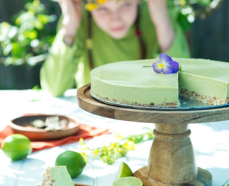 Raw Lime Avocado Tart SCD GAPS