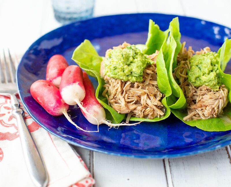 Pomegranate Chicken Tacos