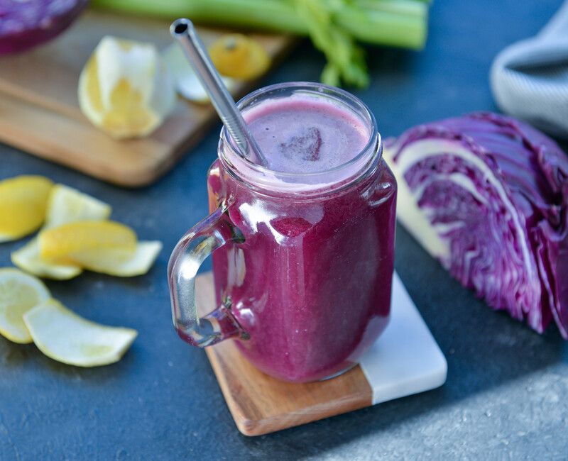 Cabbage Juice Purple Vegetable Juice