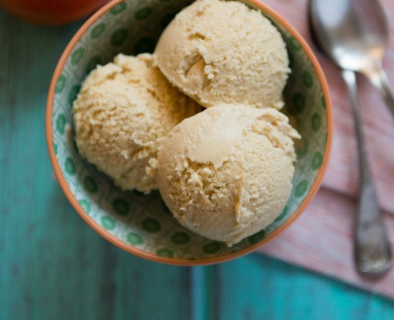 Persimmon Spice Ice Cream