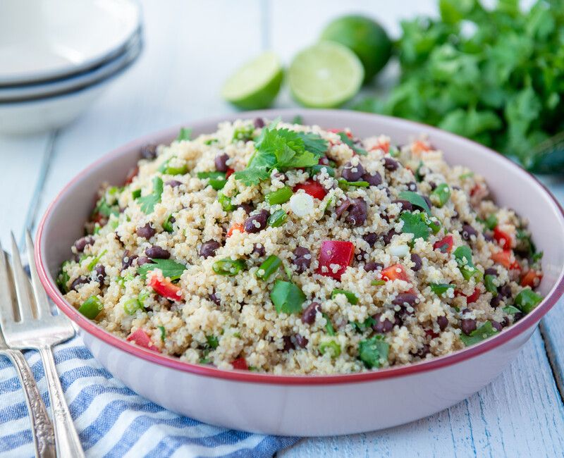 Quinoa and Black Bean Salad