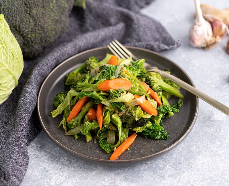 Quick Cruciferous Stir-fry