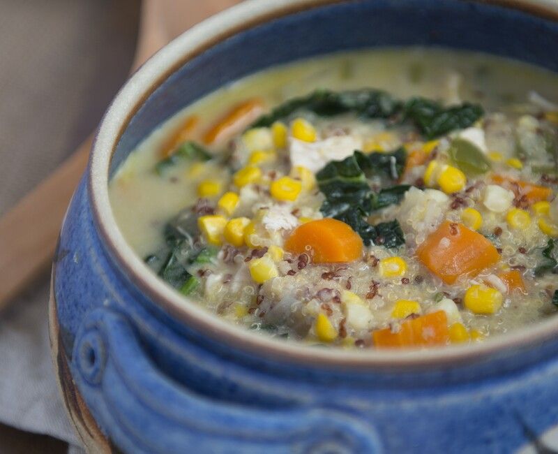 Dairy-Free Quinoa Corn Chowder