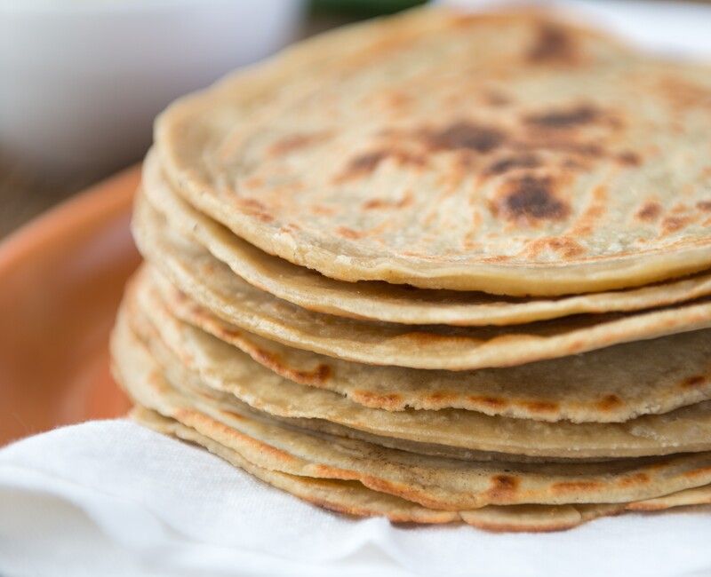 Gluten-Free Quinoa Flour Tortillas