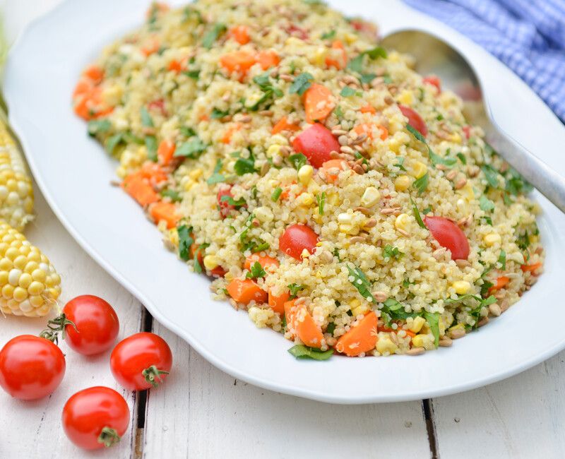 Summer Vegetable Quinoa Salad