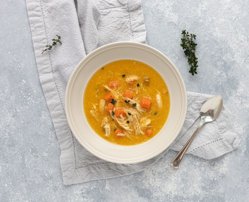 Simple Chicken and Carrot Soup