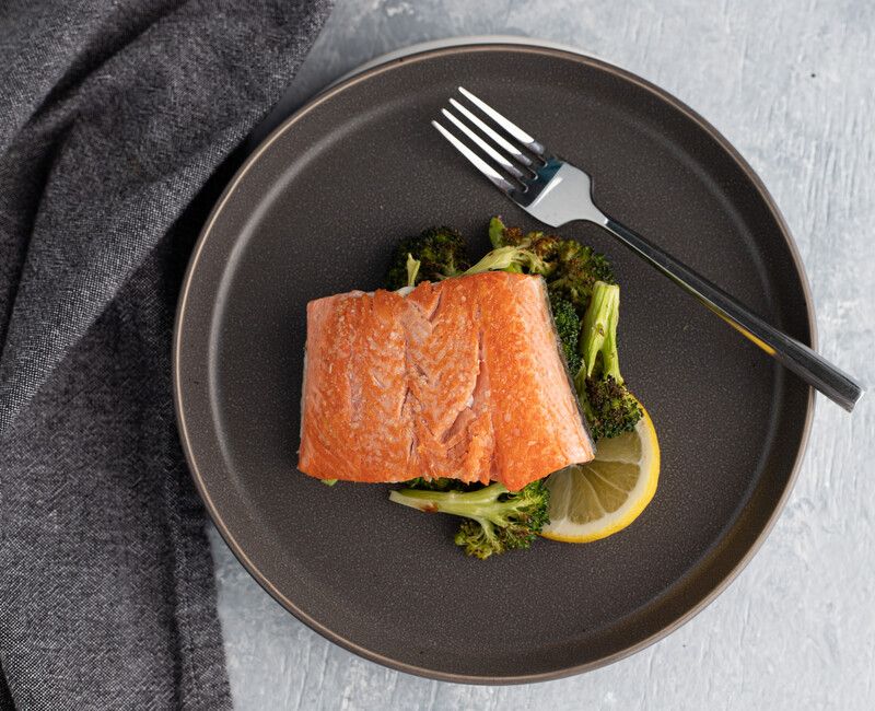 Simple Seared Salmon 