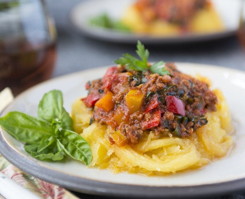 Summer Vegetable Spaghetti