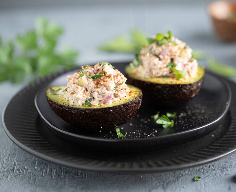 Tuna Stuffed Avocados 