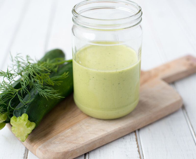 Zucchini Dill Vinaigrette