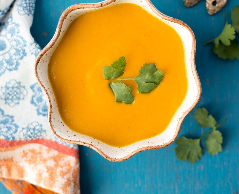 Curried Butternut Squash Soup