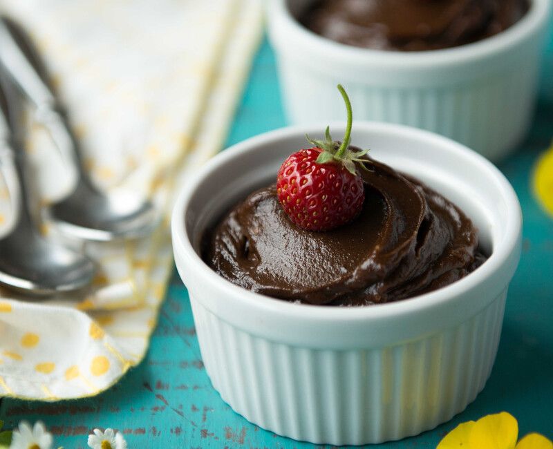 Vegan Carob-Avocado Pudding