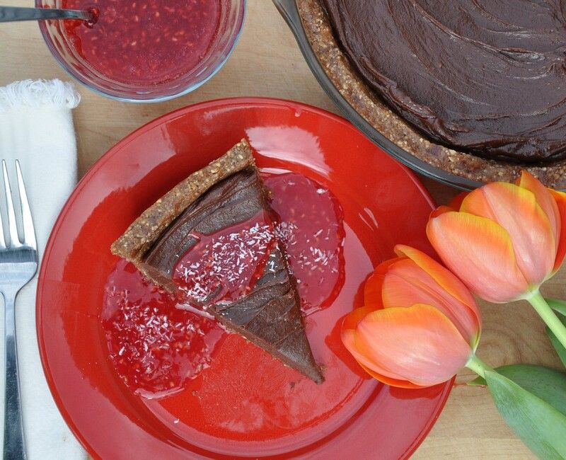 Vegan Raw Chocolate pie Recipe