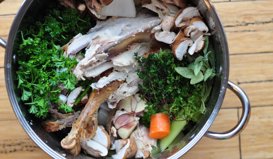 Homemade Turkey Stock