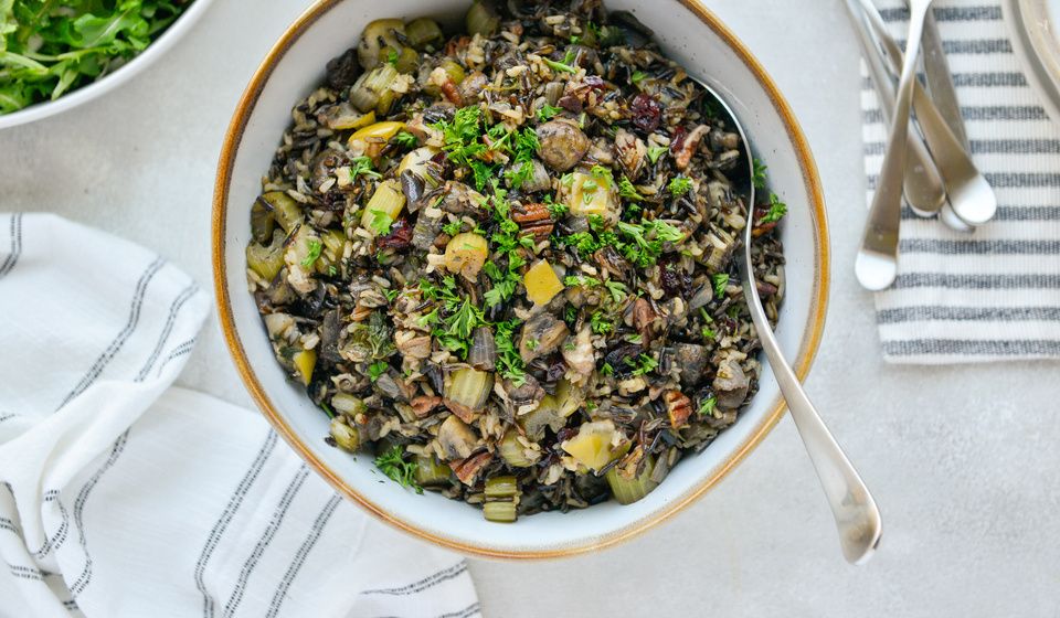 Gluten-Free Wild Rice Stuffing