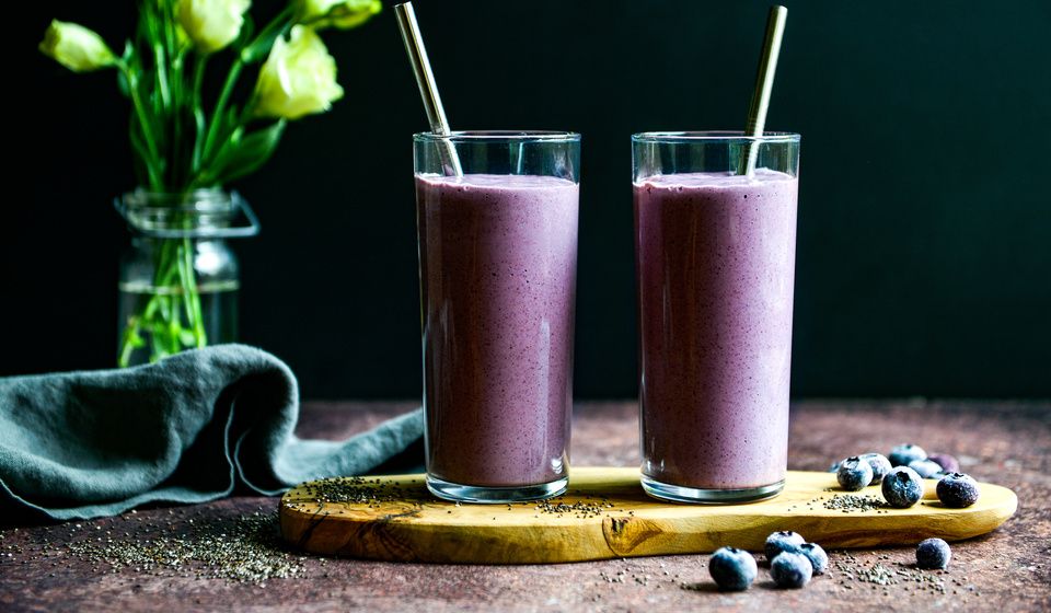 BLUEBERRY PROTEIN SMOOTHIE RECIPE-11