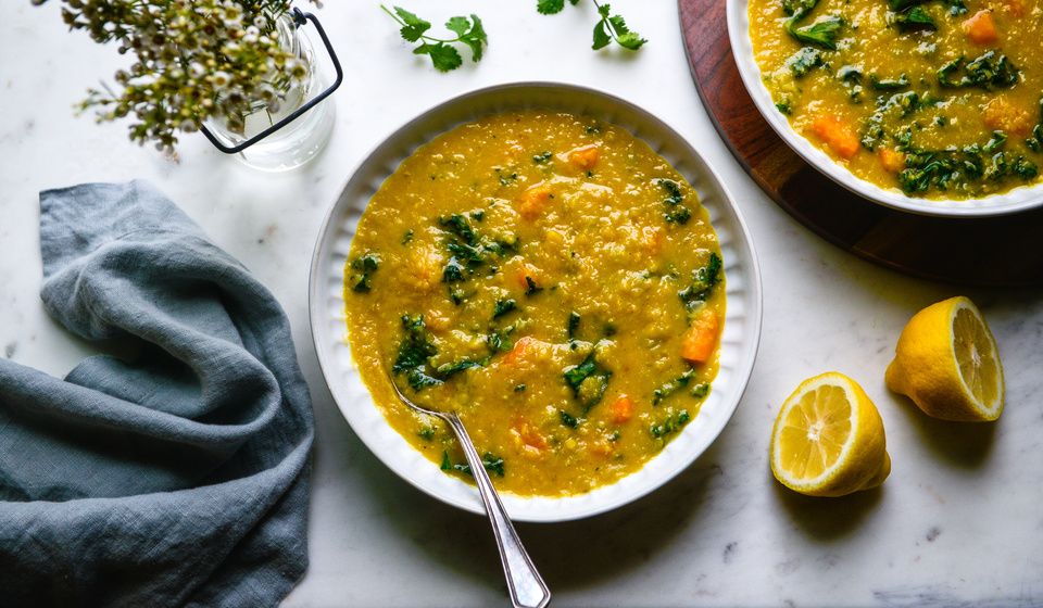 SOOTHING RED LENTIL SOUP 2024